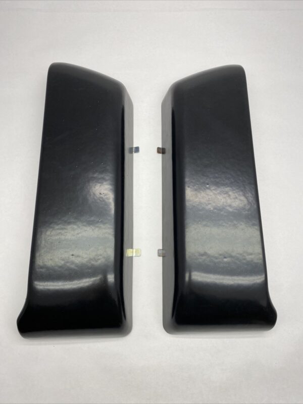 Pair of Black Non-Upholstered Door Pockets fits Mercedes R107 10772005740