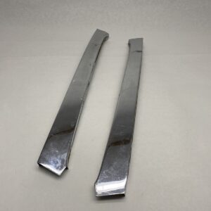 Used Pair of A Pillar Chrome Covers fits Mercedes W111 W112 Coupe