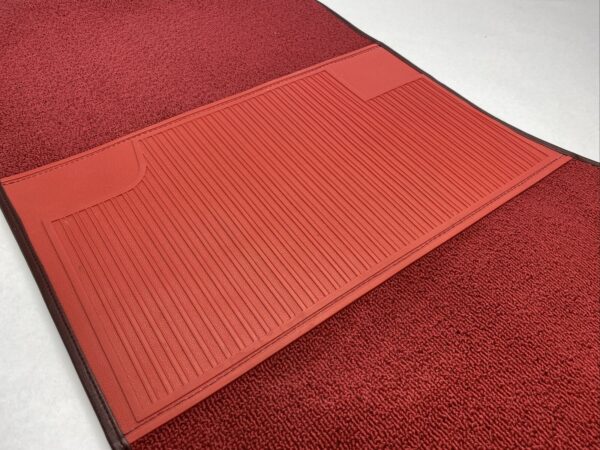 Red Loop Carpet Set fits Manual Mercedes W113 Pagoda 230SL 250SL 280SL - Image 6