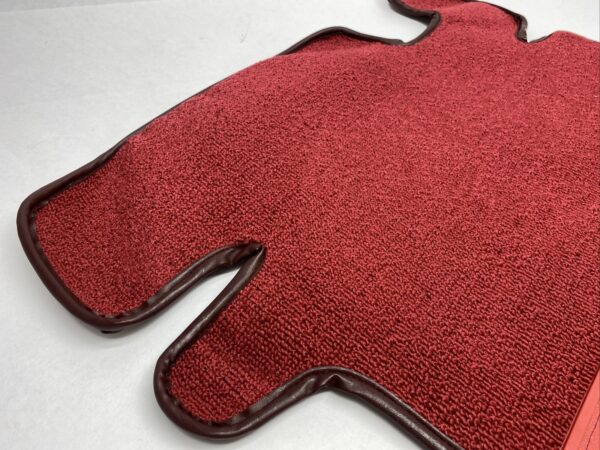Red Loop Carpet Set fits Manual Mercedes W113 Pagoda 230SL 250SL 280SL - Image 5