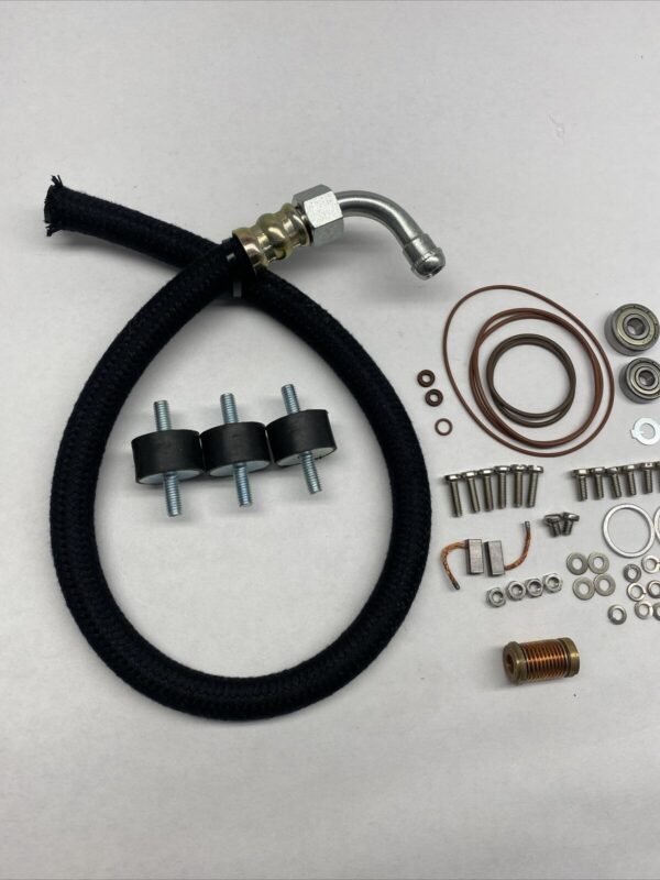 LONG STYLE FUEL PUMP REBUILT KIT with Hose Bosch W108 W111 W113 0010913401 0442200007 - Image 4