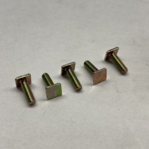 Set of 5 11mm T-Screws fits Vintage Mercedes W113 Horseshoe Cover W121 Dash