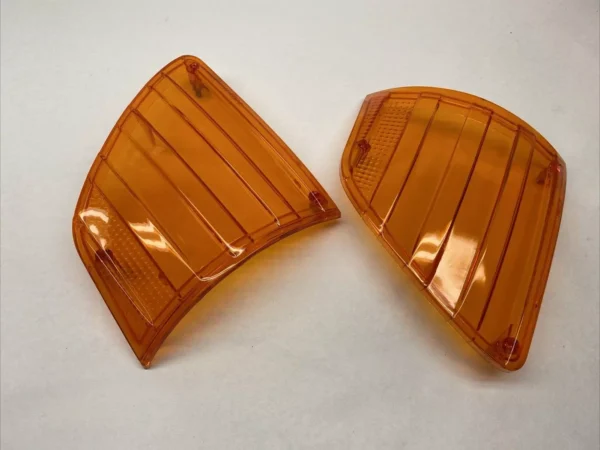 Pair of Indicator Lenses fits Mercedes R107 380SL 450SL 450SLC 560SL - Image 4