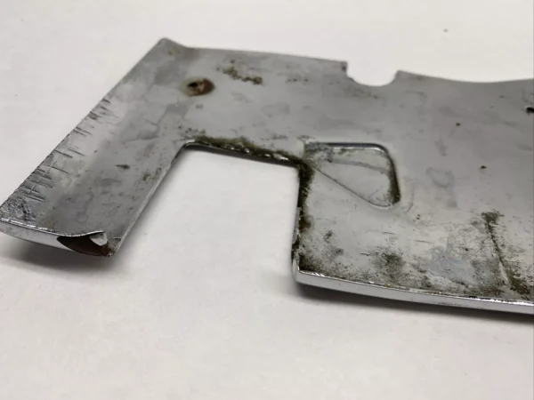 Used Left Door Jam Chrome Cover fits Mercedes W111 W112 Coupe Cabrio 1117286321 - Image 3