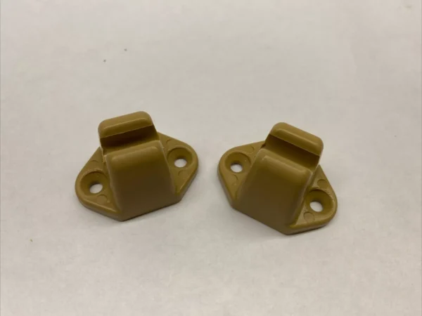 Pair of Saddle Sun Visor Clips fits Mercedes W108 W114 W115