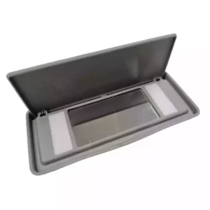 Gray Sun Visor Vanity Mirror R107 560SL W124 C124 W126 560SE 560SEC