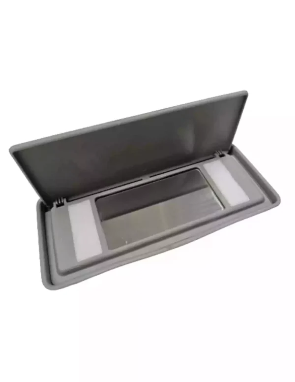 Gray Sun Visor Vanity Mirror R107 560SL W124 C124 W126 560SE 560SEC