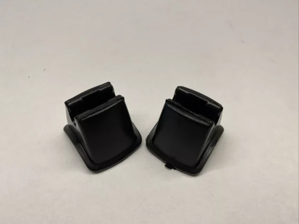 NEW Mercedes Black Sun Visor Clips W113 280sl Pagoda 68-71