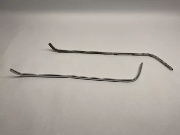 Used Pair Door Panel Hard Pocket Chromes for Mercedes 230SL 250SL 280SL W113 - Image 2