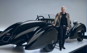 Ralph Lauren (in this picture) is one of several famous people who own vintage Mercedes-Benz cars