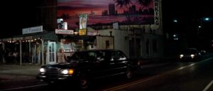 Many produces chose to use Classic Mercedes-Benz cars in iconic movies. In this picture is a Mercedes-Benz W108 shown in the movie Scarface