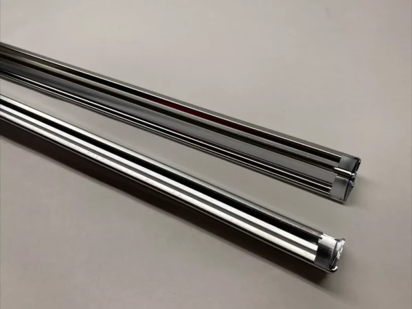 2pcs Upper Door Molding Set fits Mercedes W114 Coupe 1157280130 1157280230 - Image 5