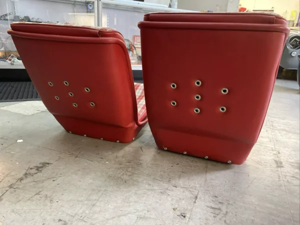 Pair of Early Style Bucket Seats Covered Fits Mercedes W121 190SL 300SL - Image 3