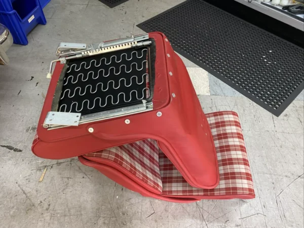 Pair of Early Style Bucket Seats Covered Fits Mercedes W121 190SL 300SL - Image 5