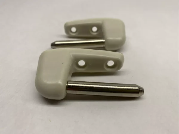 Pair of Cream Sun visor Clips fits Mercedes Cabriolet W111 300SE 280SE 250SE 220 - Image 3