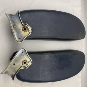 Used Pair Of Blue Arm Rest Fits Mercedes W108 W109 W111