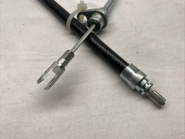 Left Rear Emergency Brake Cable fits Mercedes W107 - Image 2