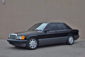 the Mercedes-Benz W201 190E 2.6 (shown here) is one of several underrated vintage Mercedes models