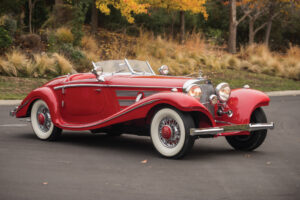 One of the top selling vintage Mercedes models is the Mercedes-Benz 540 K Special Roadster as shown in the picture