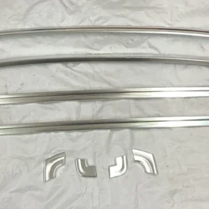 Chrome Front Windshield Molding Set fits Mercedes C107 SLC 73-81