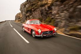 The Mercedes-Benz 300 SL "Gullwing" is one of the top selling vintage Mercedes models - here is a picture of a really nice one!