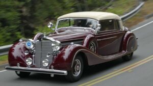 The Mercedes-Benz 770 "Großer Mercedes" as shown in the picture is one of the top selling vintage Mercedes models