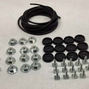 Soft Top Chrome Trim Mounting Kit fits Mercedes R107