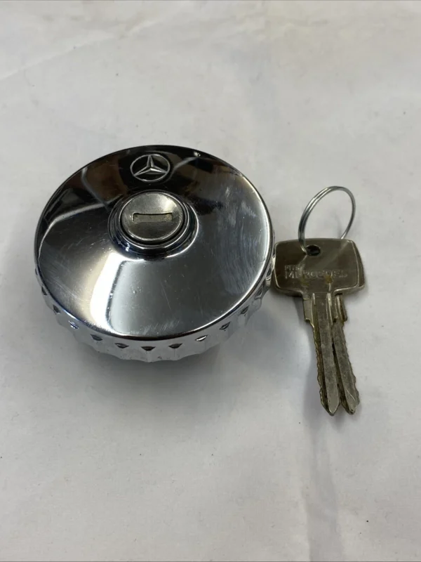 OEM Chrome Locking Gas cap fits Mercedes W111 W113 280SL W121 190SL 0004712030