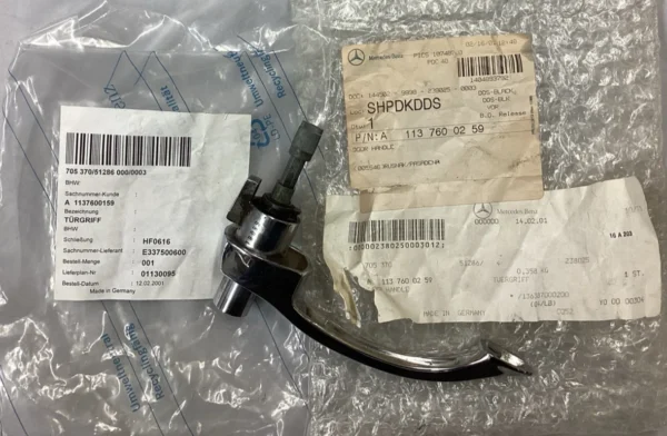 Used Door Handle Double Sided Key Fits Mercedes w113 280sl