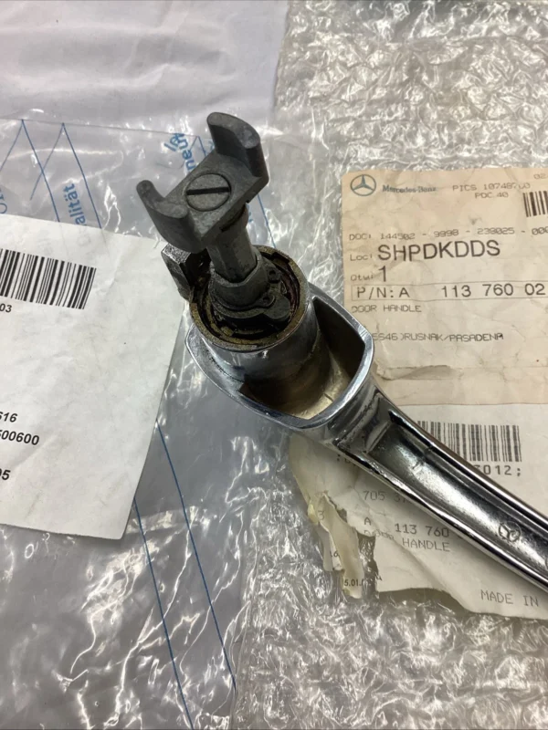 Used Door Handle Double Sided Key Fits Mercedes w113 280sl - Image 6
