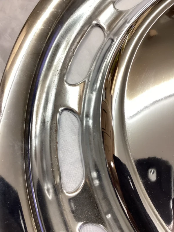 Re-chromed Wheel Hubcap 14 inch for Mercedes R 107 108 109 111 113 114 115 123 - Image 4