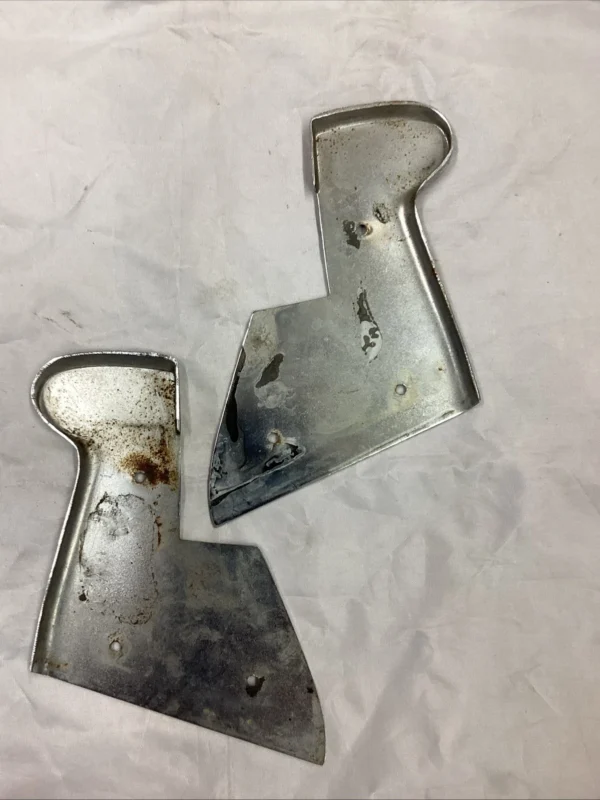 Used Pair of Upper Door Jam Chrome Covers fits Mercedes W111 W112 Coupe Cabrio - Image 2