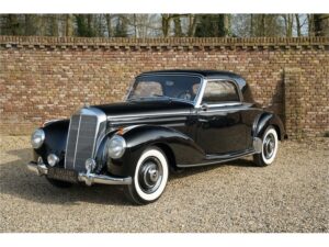 The Mercedes-Benz W187 (shown in this picture) is one of a few rare vintage Mercedes models