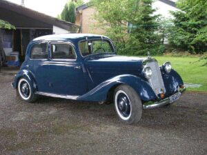 One of the lesser known vintage Mercedes models is the Mercedes-Benz W136 (170V) - shown in this picture