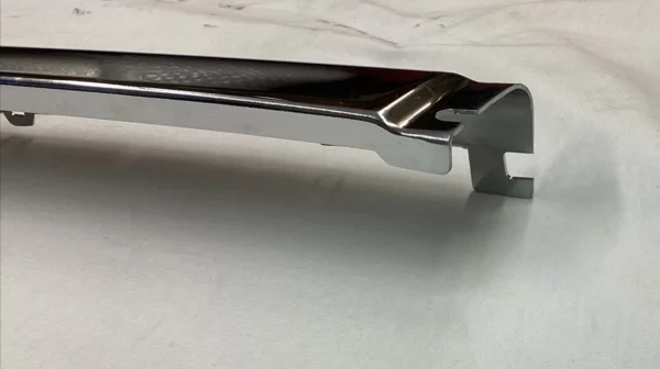 Front Left Bumper Chrome Face Fits Mercedes R107 350sl 380sl 450sl 500sl 560sl - Image 3