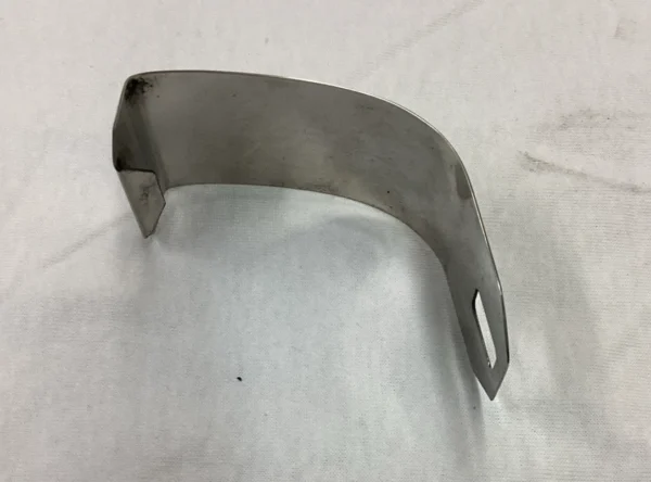 Center Bumper Chrome Clip Mercedes R107 350sl 380sl 450sl 500sl 560sl - Image 3