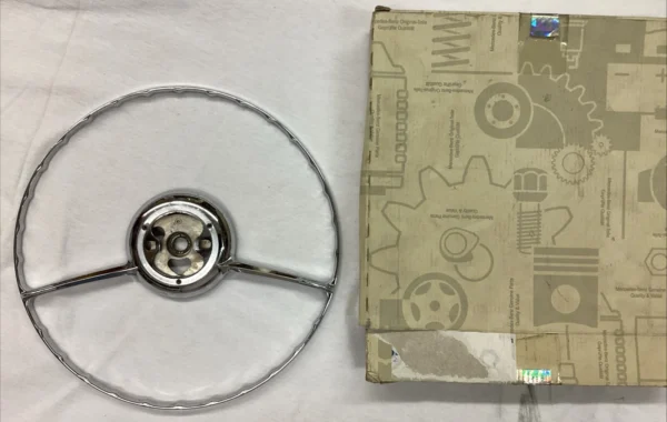 Used OEM Steering Wheel Chrome Ring fits Mercedes w121 w120 190sl Ponton