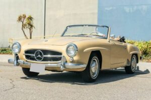 Mercedes 190SL maintenance parts will ensure your beauty looks like the one in this picture