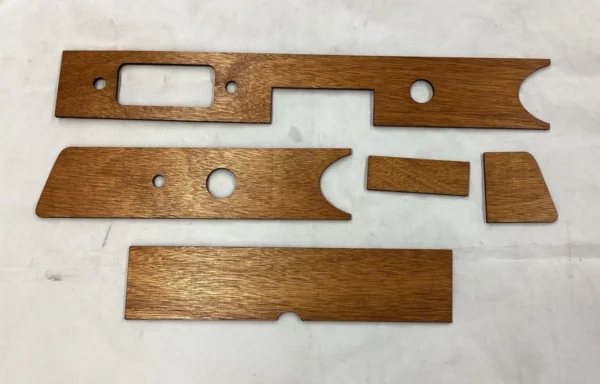 Polished Dash Wood Trim Fits Porsche 911 912 69-73 90155204120 RHD