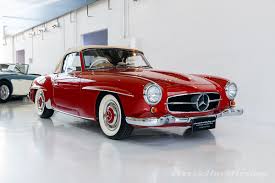 Mercedes 190SL Investment options are plenty - like this beauty being stored in Memphis TN