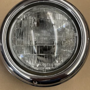 USA Style Headlight with Chrome Trim for Mercedes 190SL W121 300SL W120 Ponton