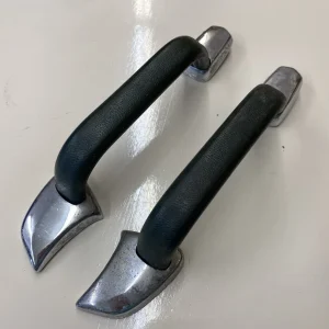 Used Pair of Door Pull Handles fits Mercedes W111 W112 Coupe Cabrio
