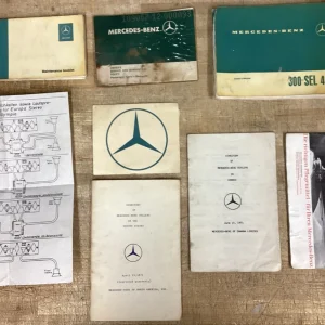 Mercedes Benz Glovebox Owner Literature For 1973 240D