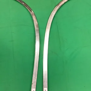 Used Set of Bottom Trim for Windshield Fits Mercedes W108 W09 #2